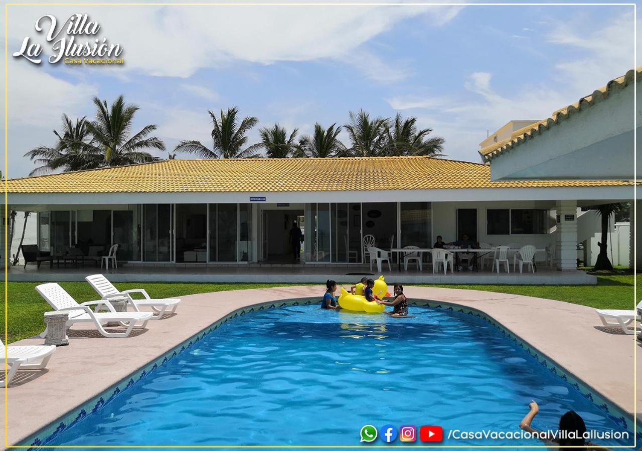 Villa La Ilusion Casa Vacacional Tecolutla Bagian luar foto