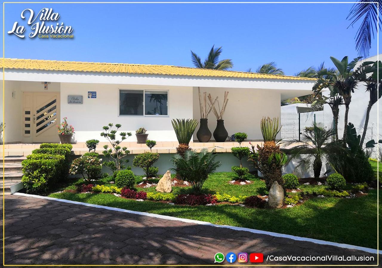 Villa La Ilusion Casa Vacacional Tecolutla Bagian luar foto