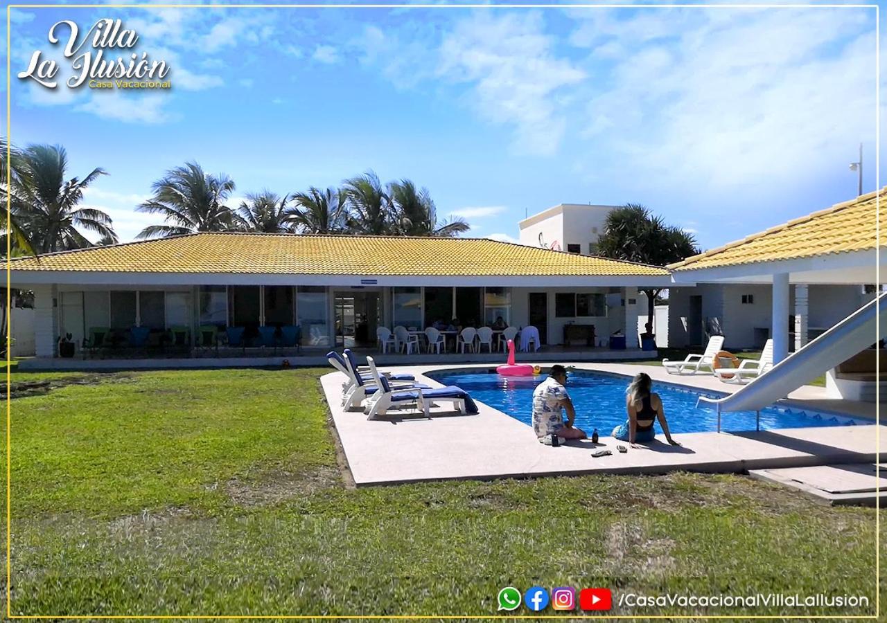 Villa La Ilusion Casa Vacacional Tecolutla Bagian luar foto