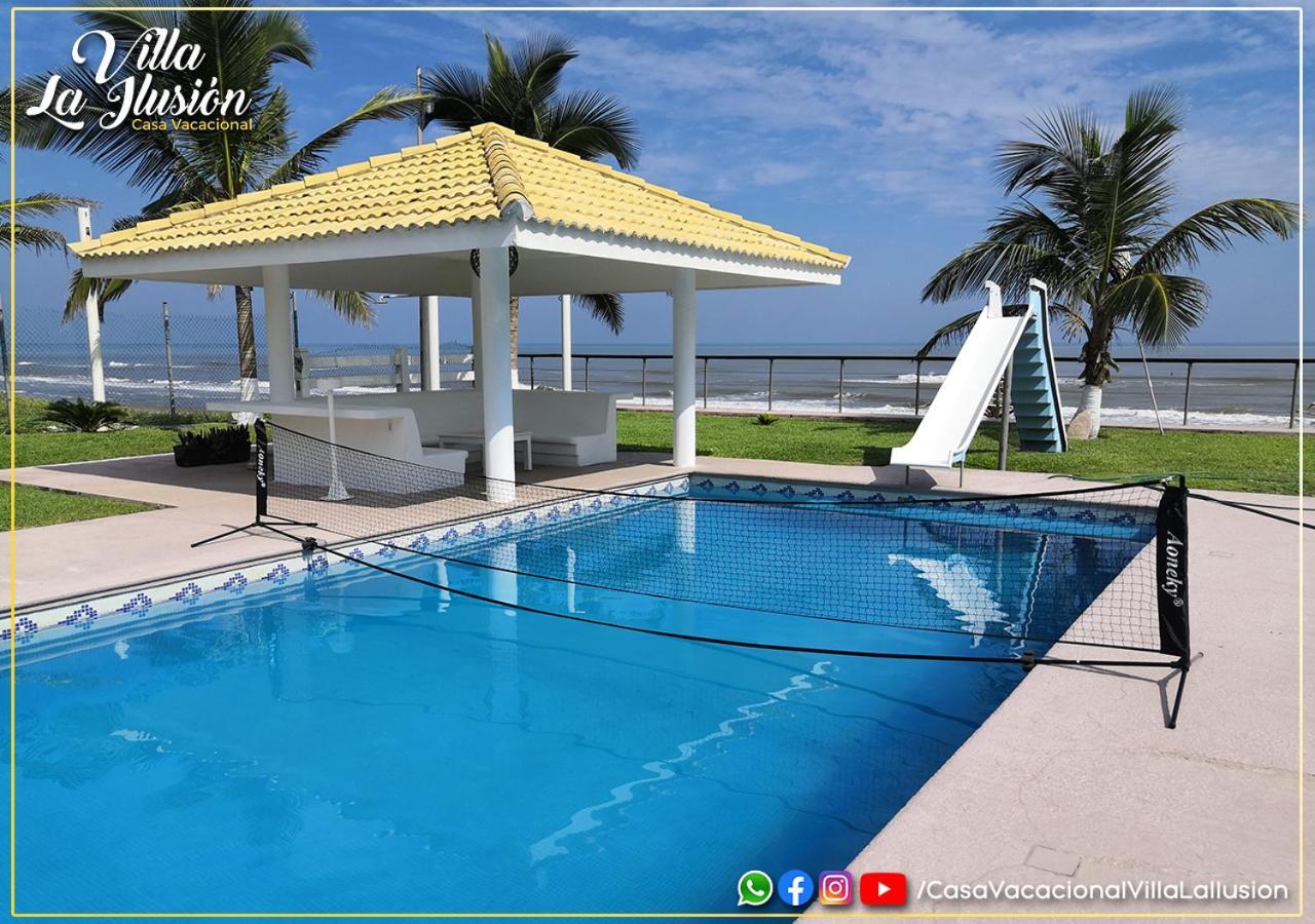 Villa La Ilusion Casa Vacacional Tecolutla Bagian luar foto